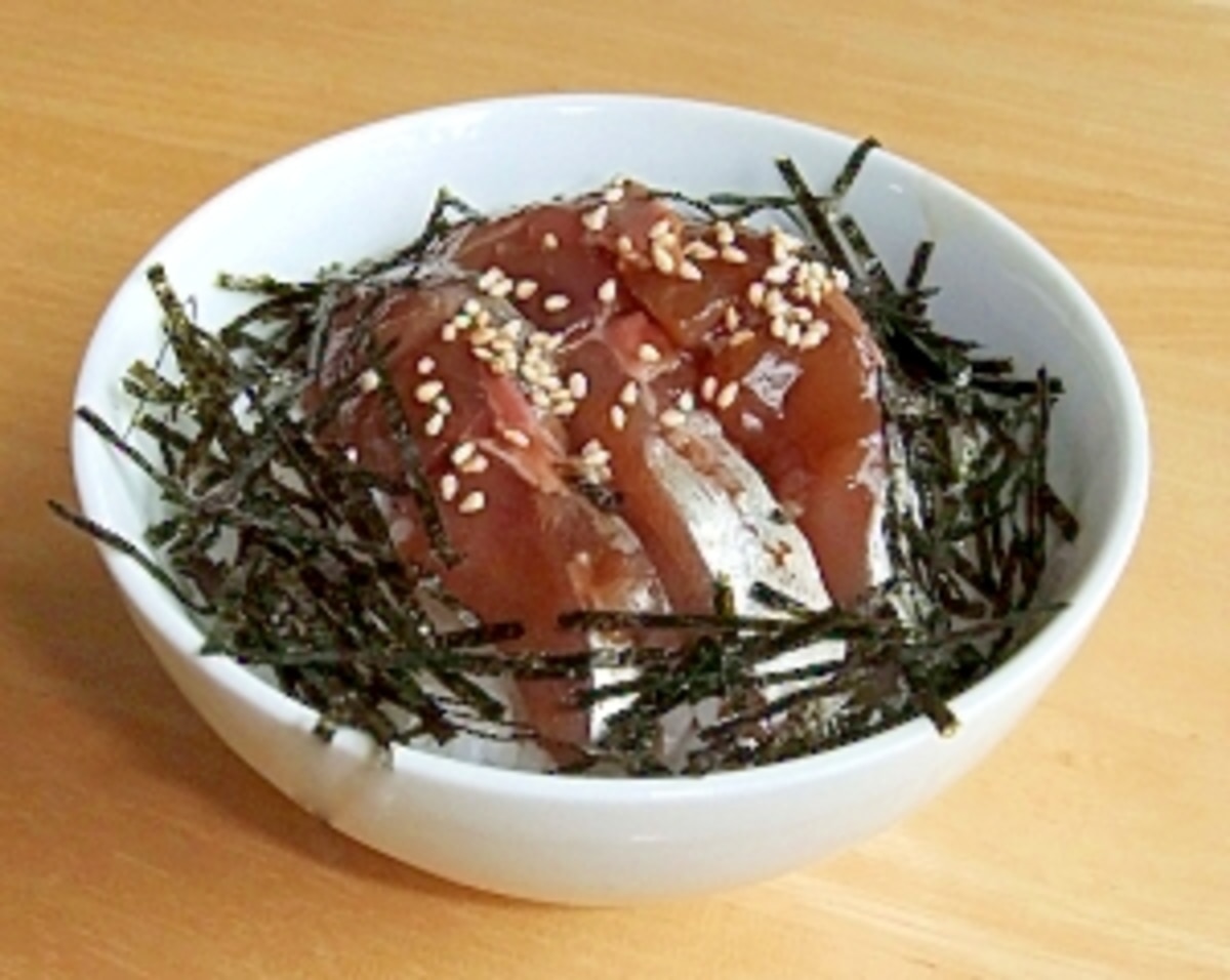 鯵 アジ 漬け丼 レシピ 作り方 By あずき 楽天レシピ 鯵 アジ 漬け丼 レシピ 作り方 By あずき 楽天レシピ